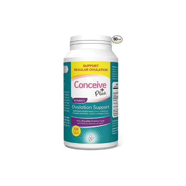 Conceive Plus Ovulation - Myo-Inositol & D-Chiro Inositol, Regulate Cycles, Balance Hormones, PCOS & Ovarian Support