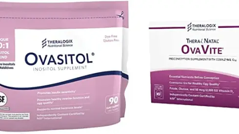 Ovasitol + TheraNatal OvaVite Bundle by Theralogix and Health Crescent